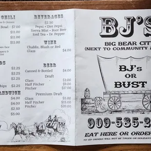 09/12/22 Menu (Outside)