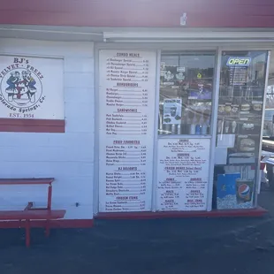 New menu prices 2/27/2023