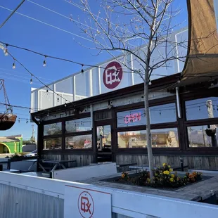 Outdoor seating