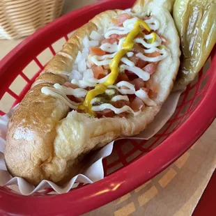 Vegan Sonoran Hotdog
