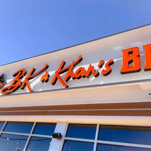 the front of the restaurant