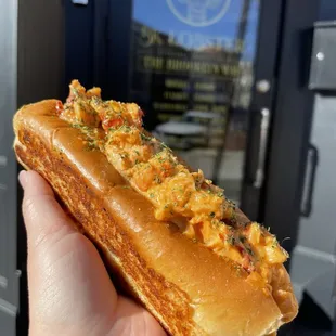 Bk sauce lobster roll