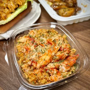 Lobster Fried Rice**: An East-meets-West masterpiece in every forkful. $9.99
