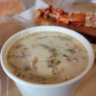 Clam chowder