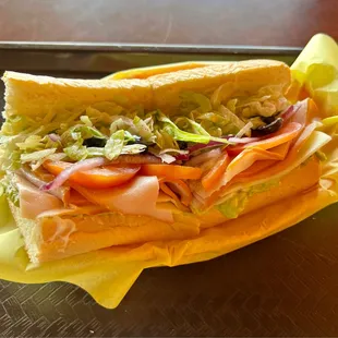 8&quot; Turkey and Avocado Sub Sandwich