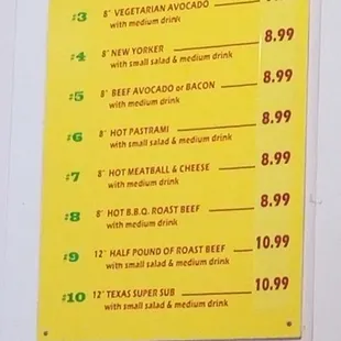 BK Specials Menu