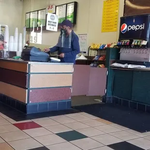 Front cashier