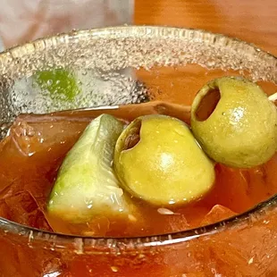 Great Bloody Mary's.