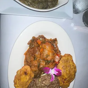 Legumes and Callaloo