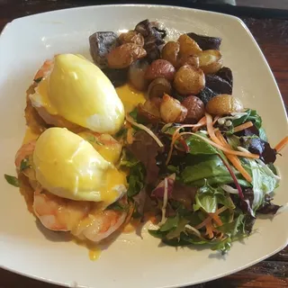 Caribbean Benedict (pork)
