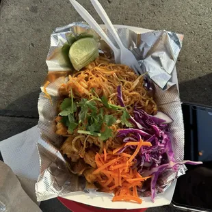 Chicken Satay Pad Thai