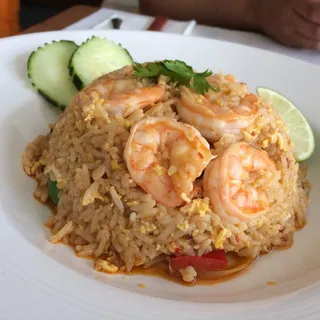 Cream Shrimp Fried Rice