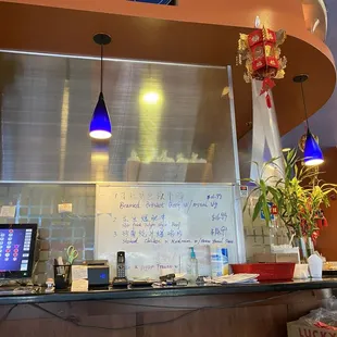 Front counter