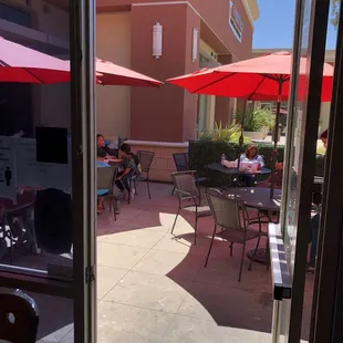 Outdoor seating