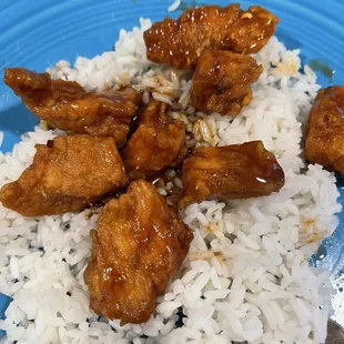 Orange chicken
