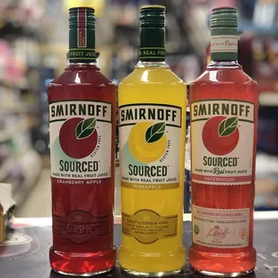 Smirnoff Flavored Vodka  Special Price: $6.99 each (750ml) While Supplies Last