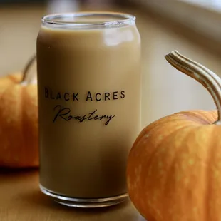 Basic N Boujee Cold Brew Latte | housemade pumpkin spice syrup, cold brew, oat milk | *fall seasonal*