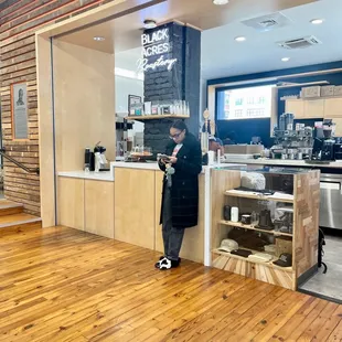 a man standing in the kitchen