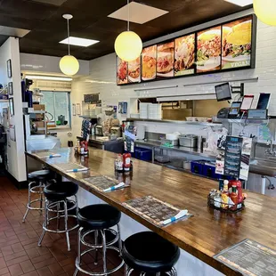 Counter area.