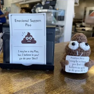 Emotional support poo