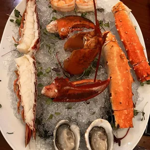 Our appetizer - seafood opulence for two