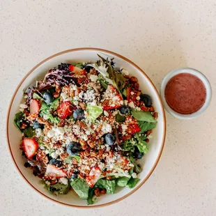 Strawberry Praline Salad