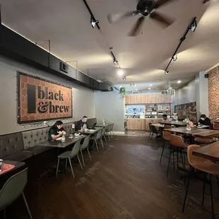 interior, sushi and sashimi
