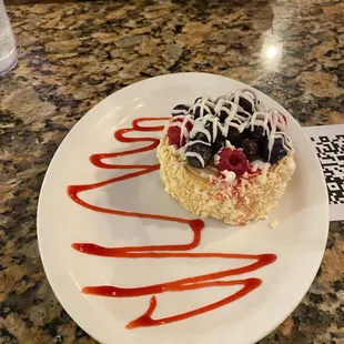 Berry Brulee Cheesecake