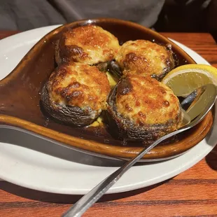 Stuffed seafood Mushrooms