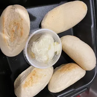 Buns with honey butter