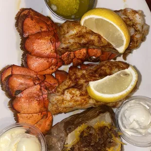 Lobster tail meal