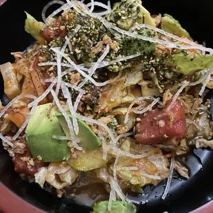 Korean sashimi salad....so many flavor explosions!
