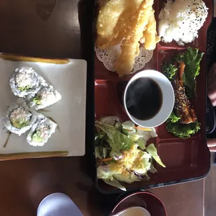 Salmon lunch special