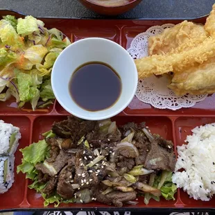 Bulgogi lunch special