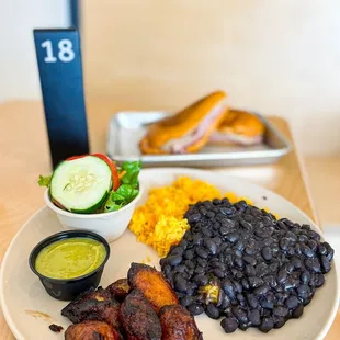 a plate of food