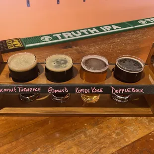 Beer flight
