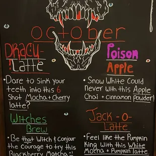 October specials