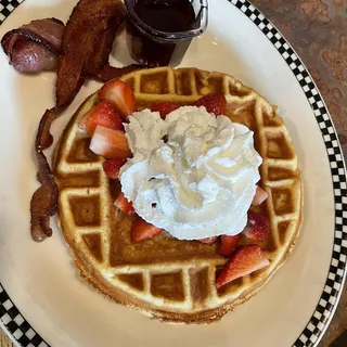 Sweet Cream Waffle (850 cals.)