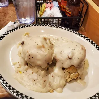 2 Biscuits & Gravy (1200 cals.)