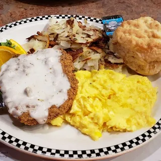 New York Steak & Eggs* (690-750 cals.)