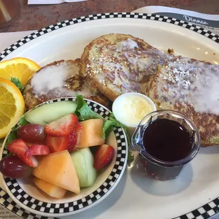 Cinnamon Roll French Toast* (1650 cals.)