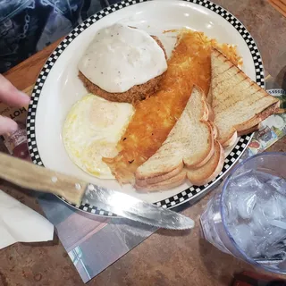 New York Steak & Eggs* (690-750 cals.)