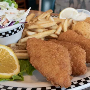 seafood, fish and chips, fish, food