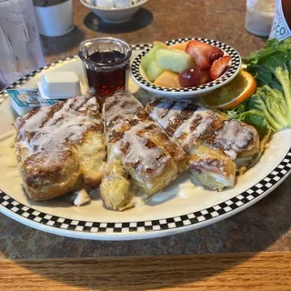 Stuffed Blackberry French Toast* (1240 cals.)