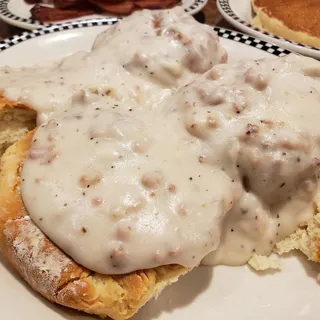 2 Biscuits & Gravy (1200 cals.)