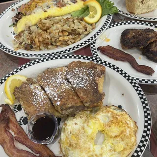 Stuffed Blackberry French Toast* (1240 cals.)