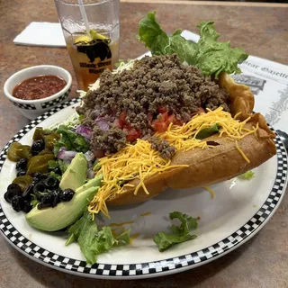 Chicken Fried Steak Omelette (1170 cals.)