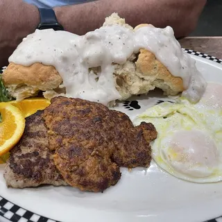 2 Biscuits & Gravy (1200 cals.)