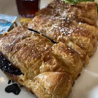 Stuffed Blackberry French Toast* (1240 cals.)