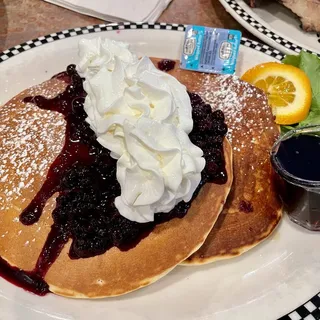Seasonal Pancakes (1260-1660 cals.)